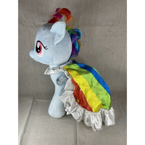 Build-a-Bear My Little Pony Rainbow Dash with Rainbow Cape 2013 Plush - Picture 1 of 16